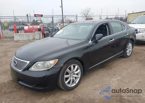 2007 Lexus Ls 460 z USA, uszkodzony, nr VIN JTHBL46F975035182